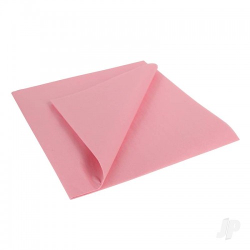 JP Reconnaissance Pink Lightweight Tissue Covering Paper, 50x76cm, (5 Sheets)